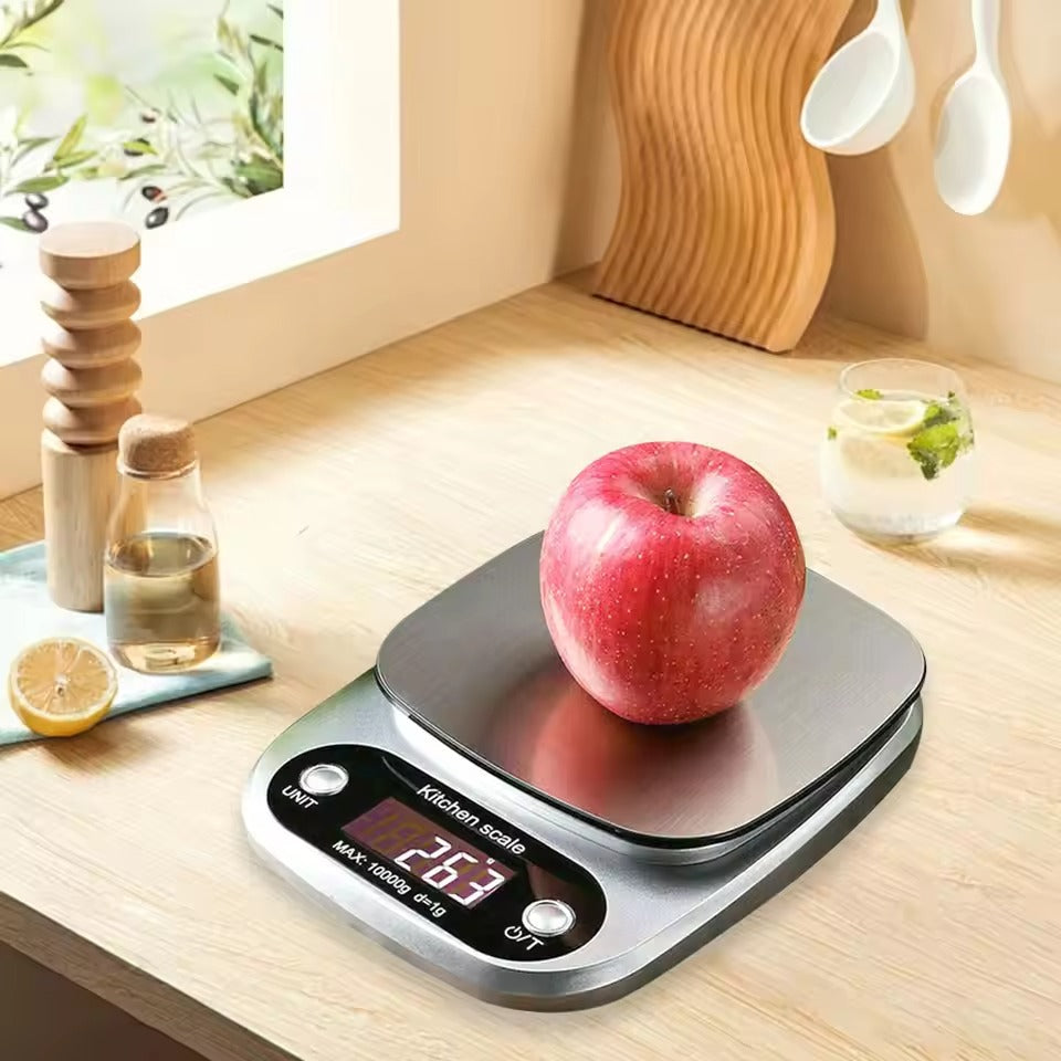 High-Precision Stainless Steel Kitchen Scale 0.1g