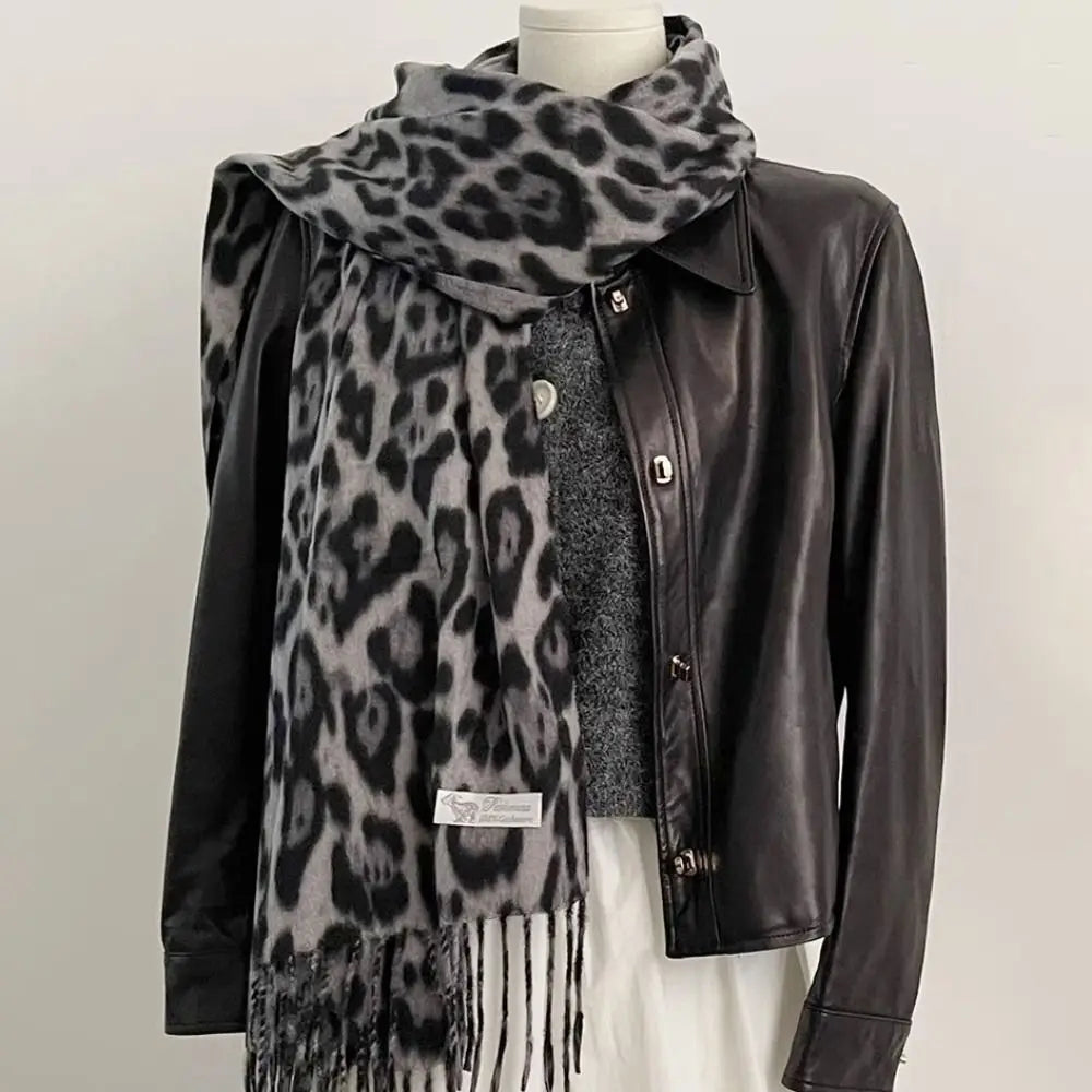 Leopard Print Shawl