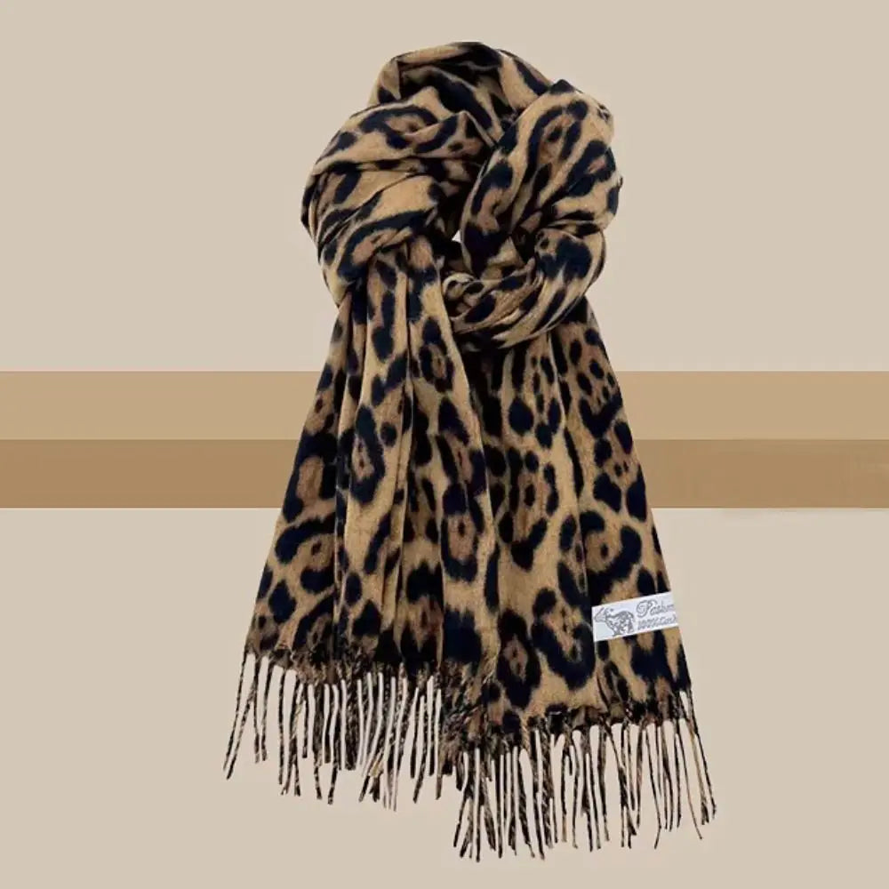 Leopard Print Shawl