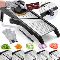 Mandoline Slicer Safety Set with Cut-Resistant Gloves