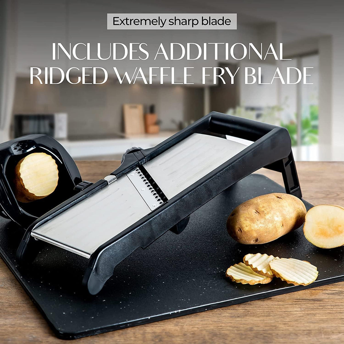 Mandoline Slicer Safety Set with Cut-Resistant Gloves
