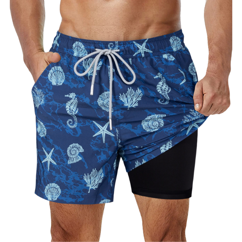 Men's 2-in-1 Swim Shorts