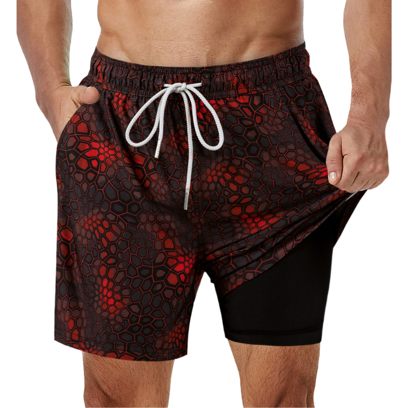 Men's 2-in-1 Swim Shorts
