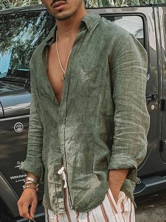 Men's Breathable Shirt - Stylish & Comfortable