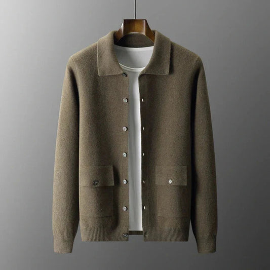 Men's Button-Down Cardigan