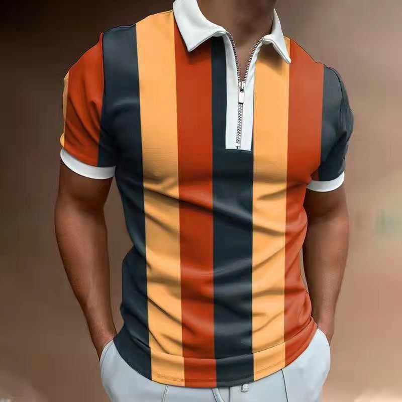 Men's Casual and Rugged Polo Shirt