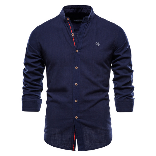 Men's Classic Long-Sleeve Autumn Shirt