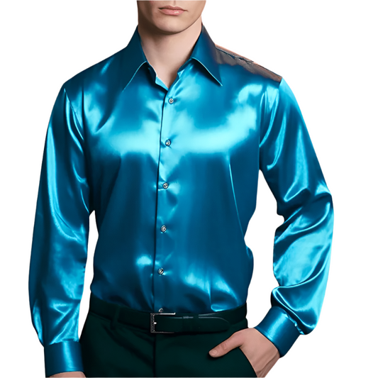 Men's Elegant Business Shirt for Autumn and Winter