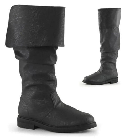 Men's Knee-High Print Boots