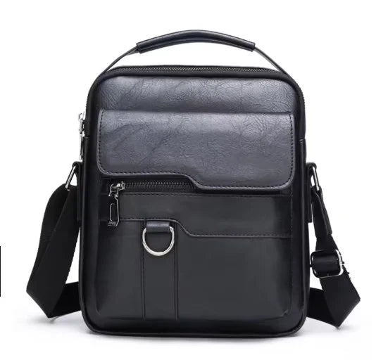 Men's Minimalist Shoulder Bag with Spacious Capacity