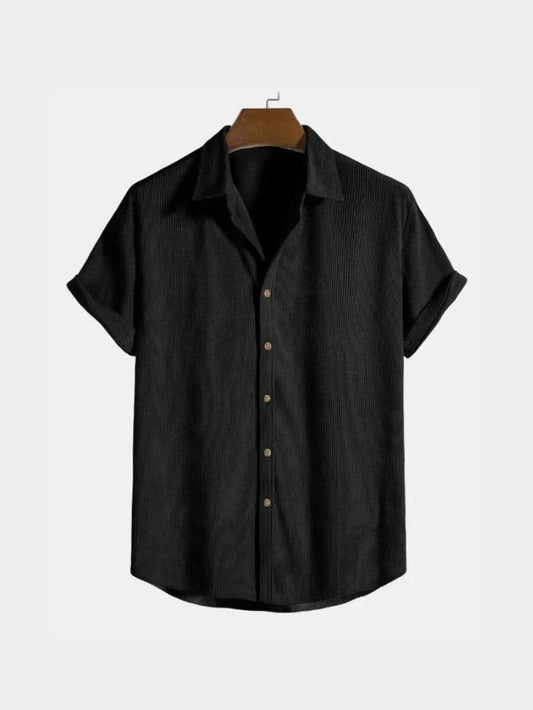 Men's Relaxed-Fit Button-Down Shirt