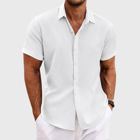 Men's Short-Sleeve Summer Shirt for Comfort