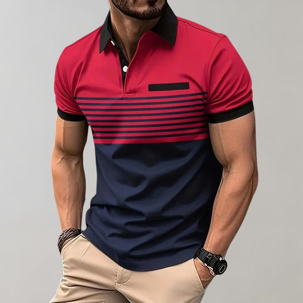 Men's Summer Polo Shirt - Comfortable and Stylish Design