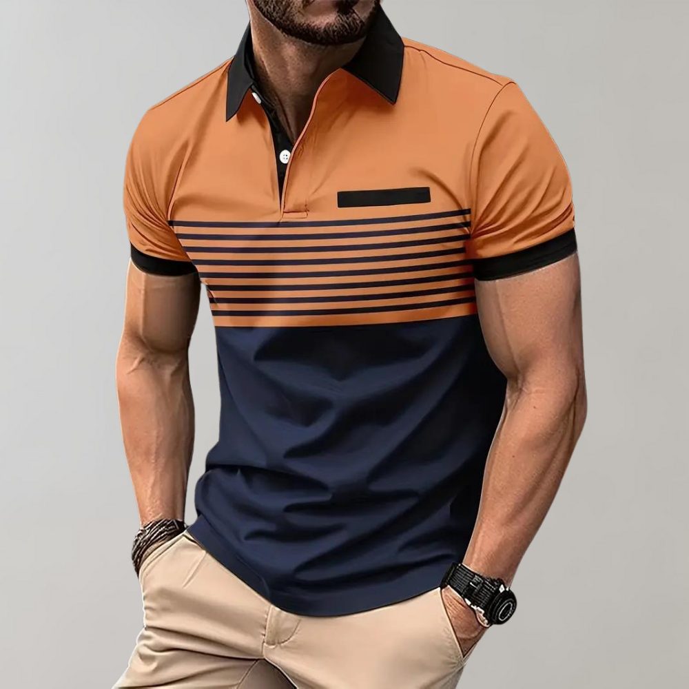 Men's Summer Polo Shirt - Comfortable and Stylish Design