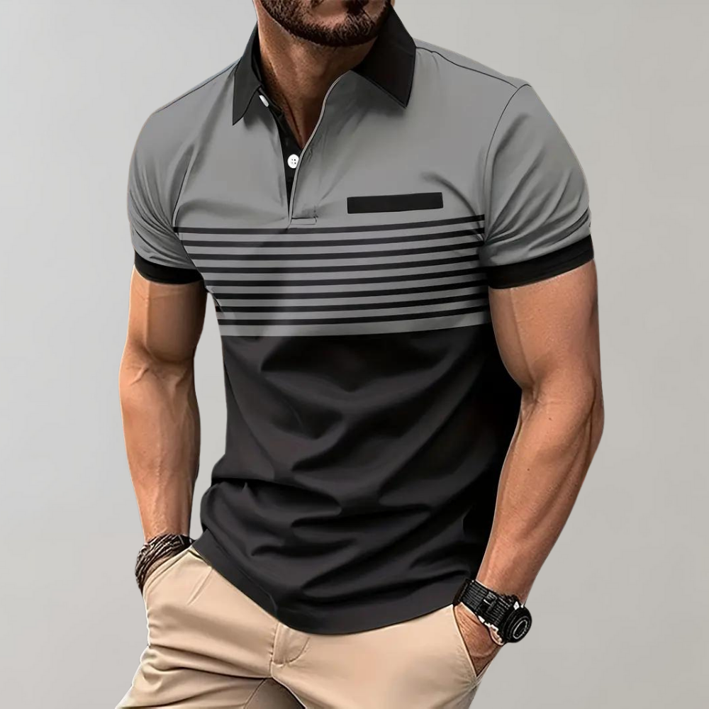 Men's Summer Polo Shirt - Comfortable and Stylish Design