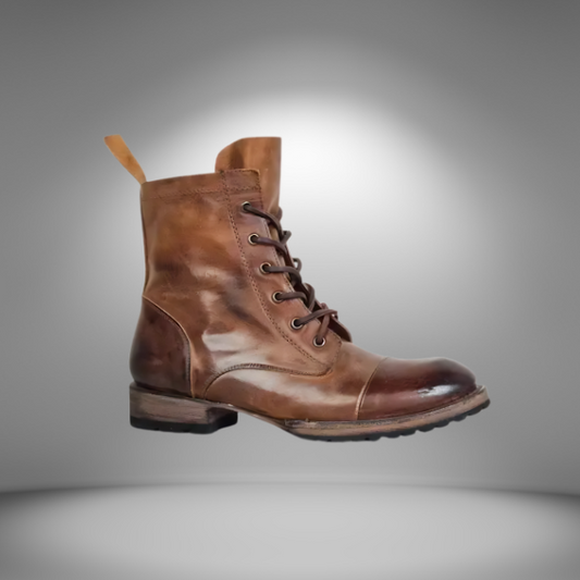Men's Vintage Western-Style Martin Boots