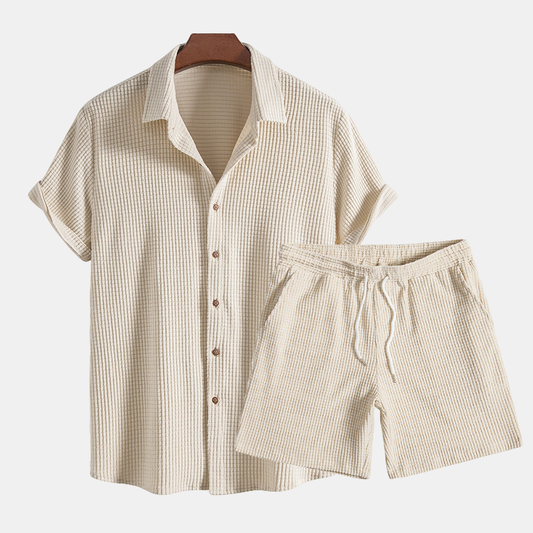 Men's Waffle Summer Set