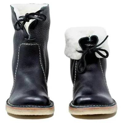 Men's Waterproof Lined Winter Boots
