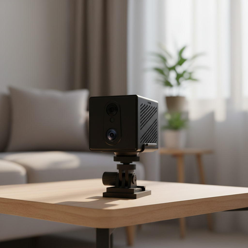 Mini Battery-Powered Camera with Motion Detection