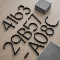 Modern Wall Address Plaque