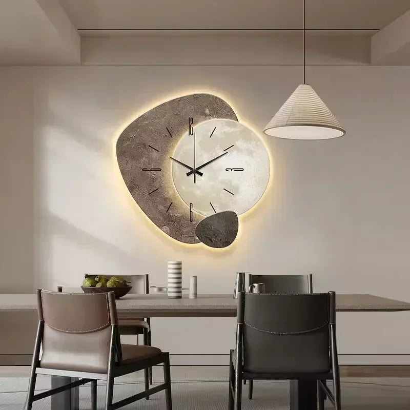 Modern Wall Clock with Unique Design