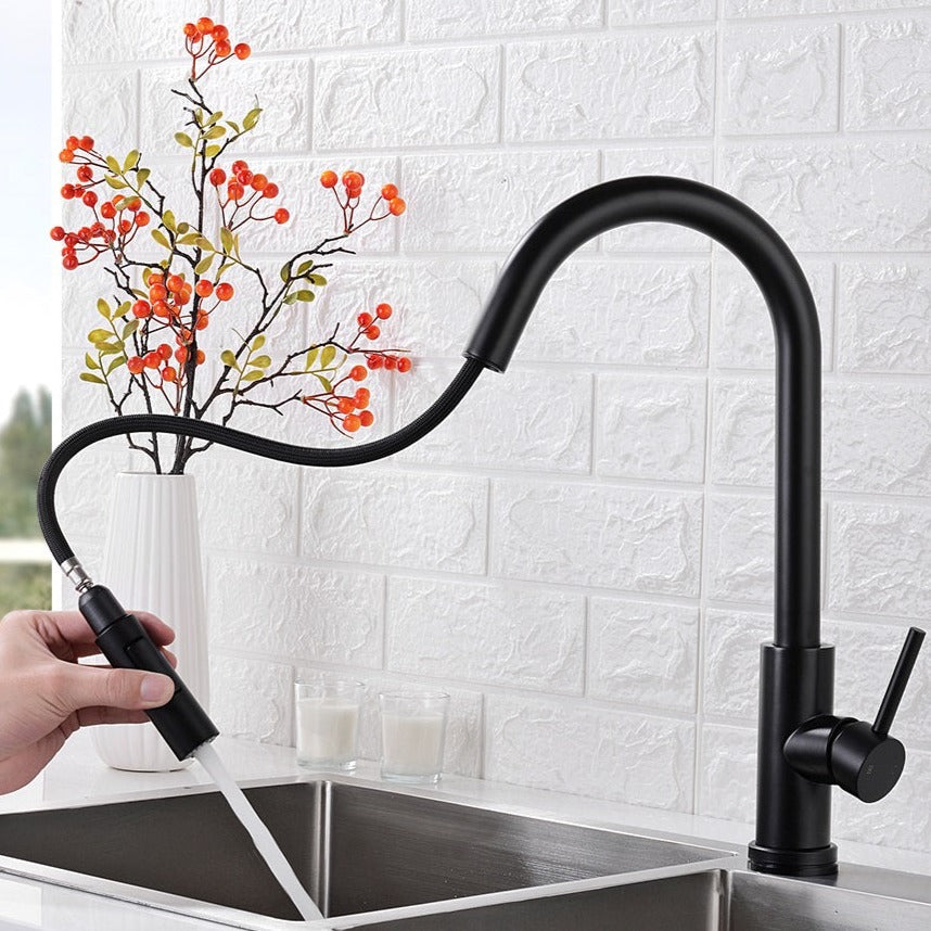 Premium Touch Pull-Down Kitchen Faucet