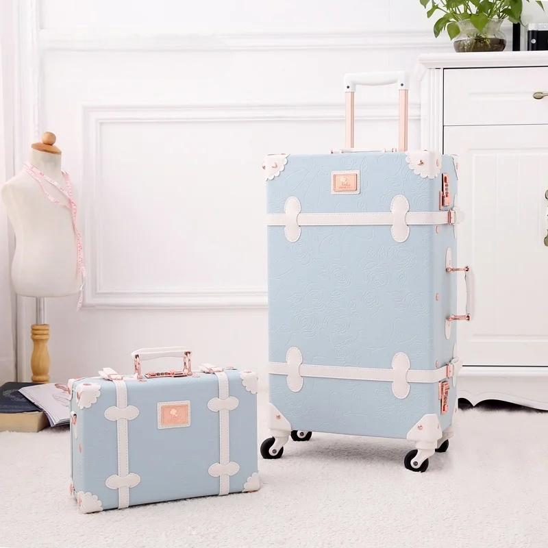 Retro Hardshell Luggage Set