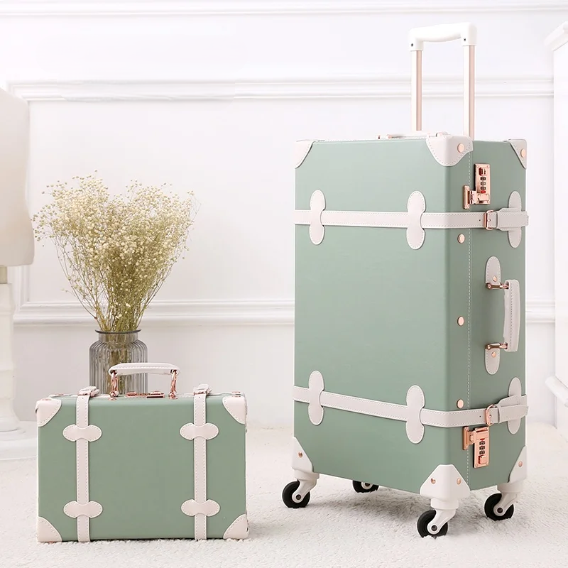 Retro Hardshell Luggage Set