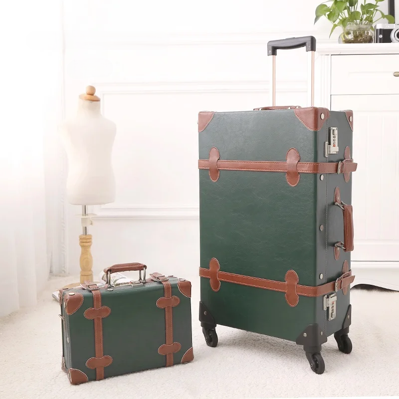 Retro Hardshell Luggage Set