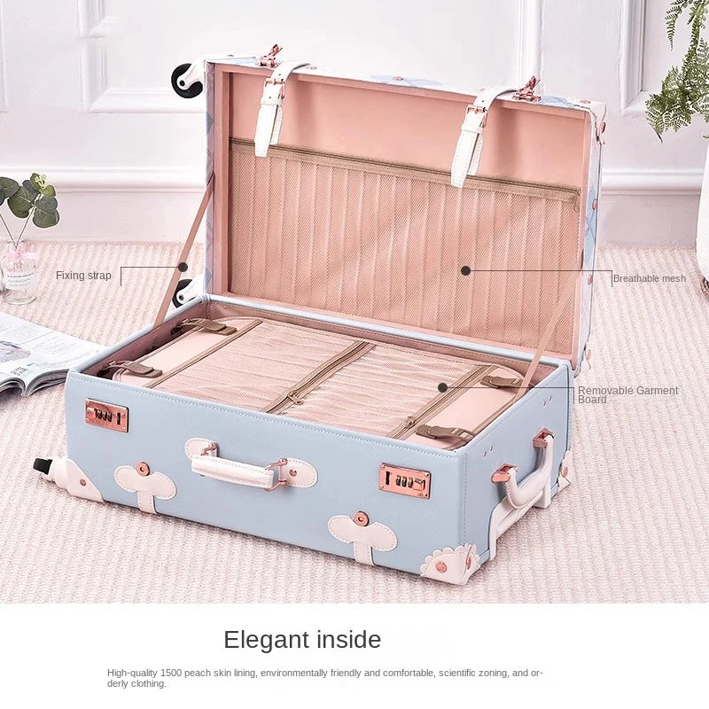 Retro Hardshell Luggage Set