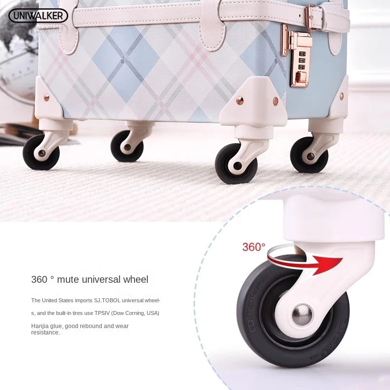 Retro Hardshell Luggage Set