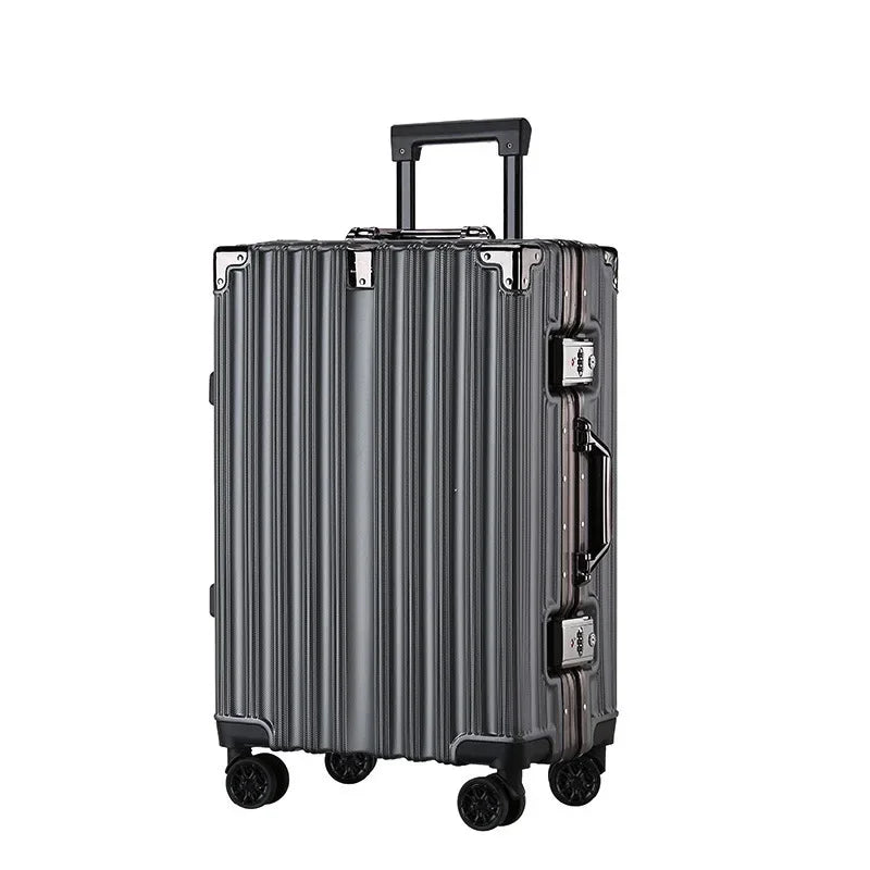 Sturdy Aluminum Frame Hardshell Suitcase