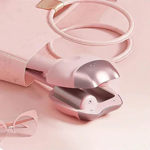 Stylish Fast-Heating Hair Curling Iron with Adjustable Temperature