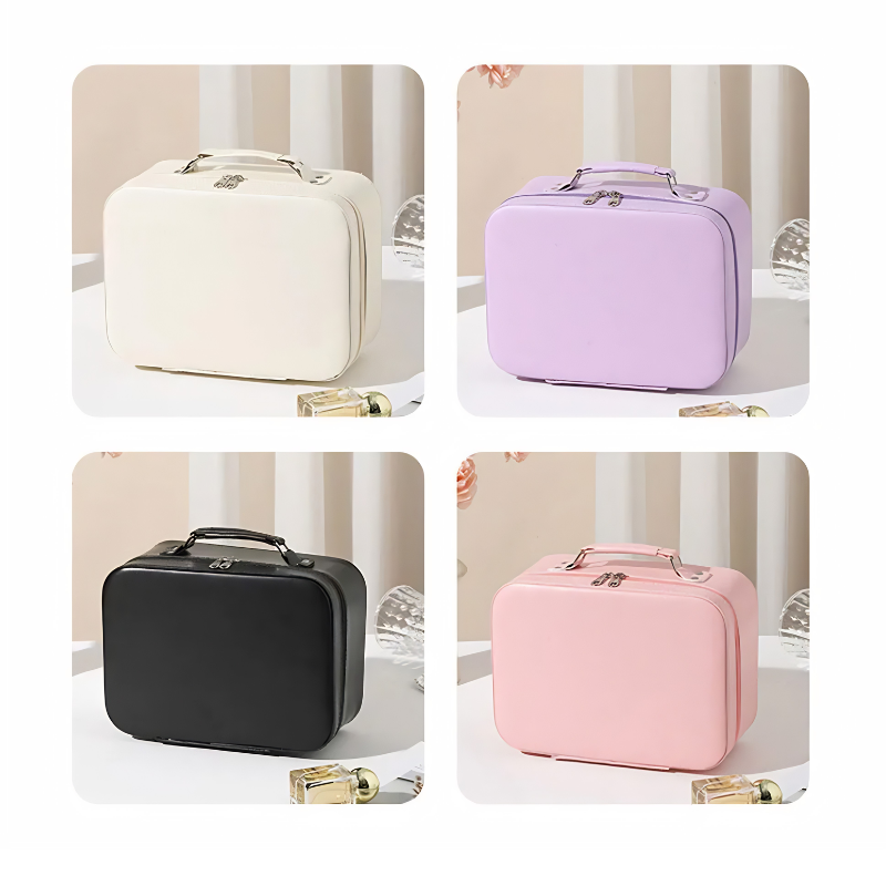Stylish Makeup Travel Vanity Case Organizer