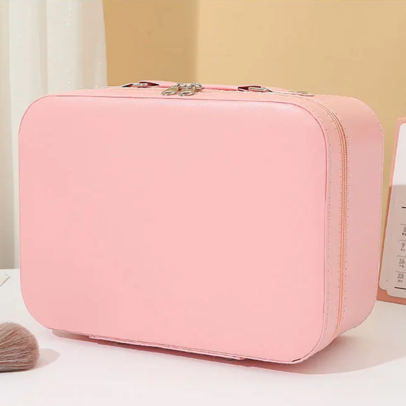Stylish Makeup Travel Vanity Case Organizer