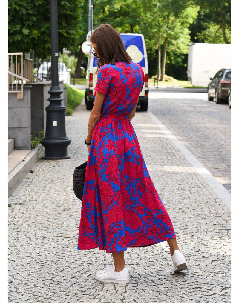 Summer Floral Maxi Dress
