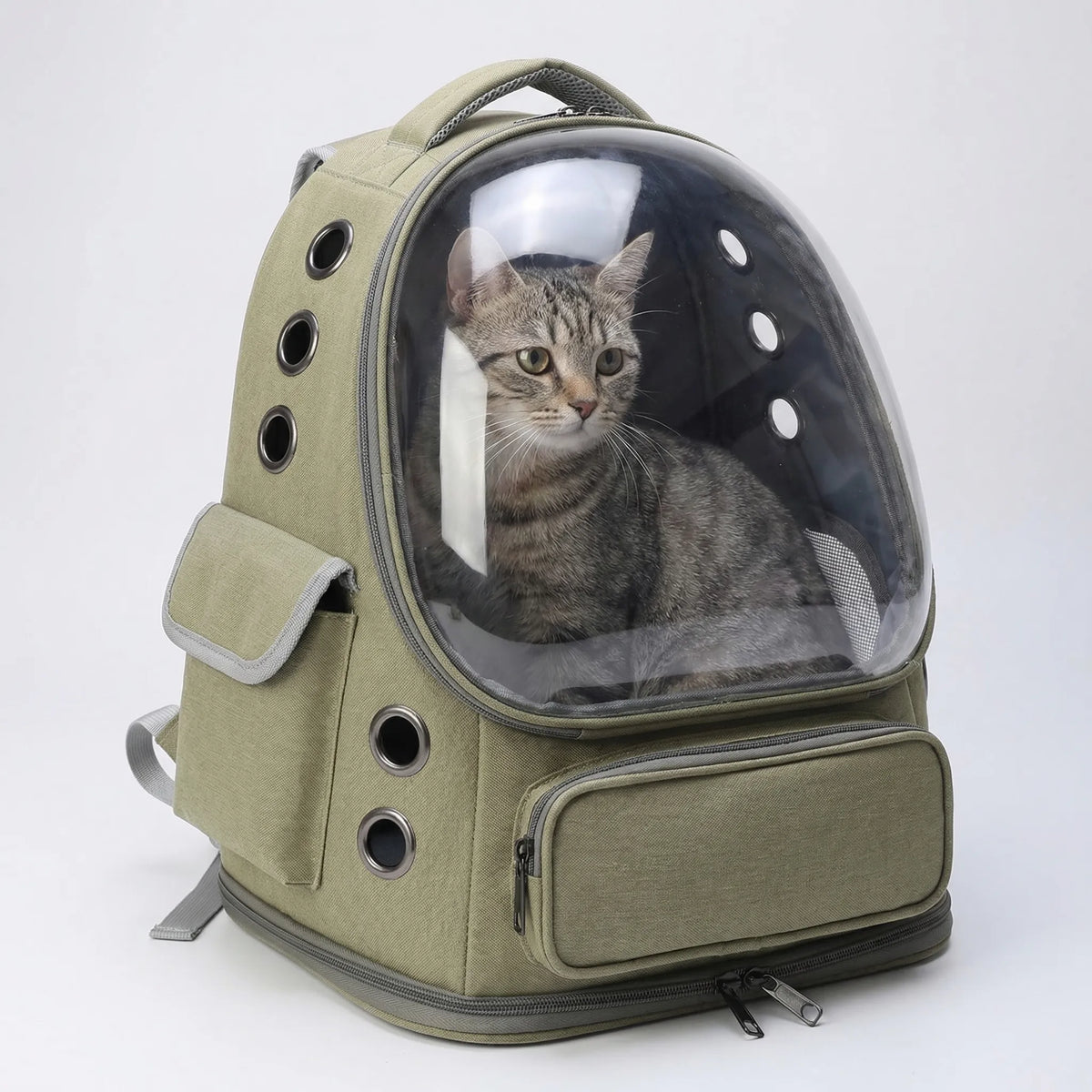 Transparent Window Pet Travel Backpack