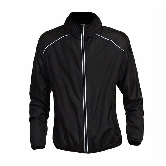 Unisex Cycling Windbreaker with Reflectors - Waterproof and Windproof