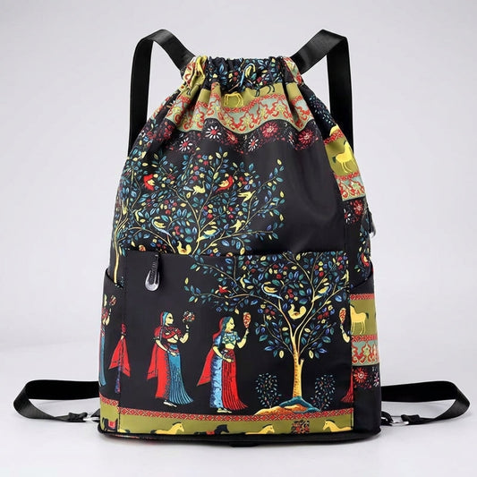 Unisex Foldable Travel Bag with Animal Print – Lightweight & Practical