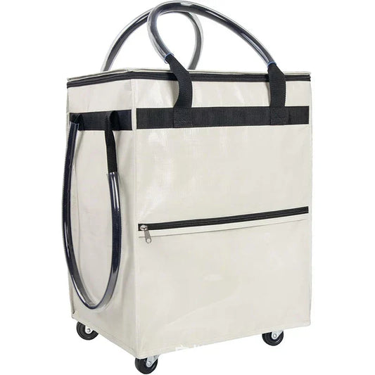 Unisex Foldable Wheeled Shopping Trolley Bag – Large Capacity Grocery Bag