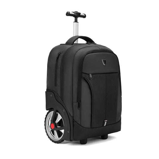 Unisex Rolling Laptop Backpack - Travel & Business Trolley