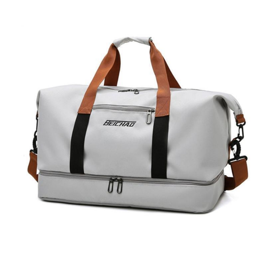 Unisex Sports Bag for Gym and Travel with Multiple Compartments & Wet Pocket