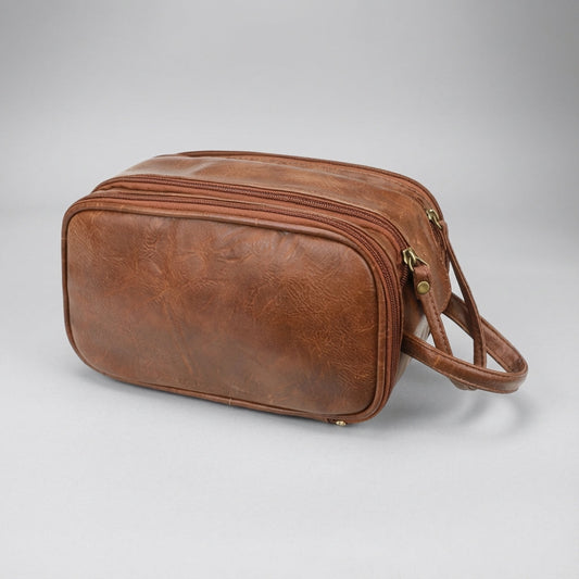 Unisex Travel Toiletry Bag with Convenient Compartments