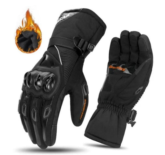 Unisex Waterproof Winter Motorcycle Gloves for Cold Weather