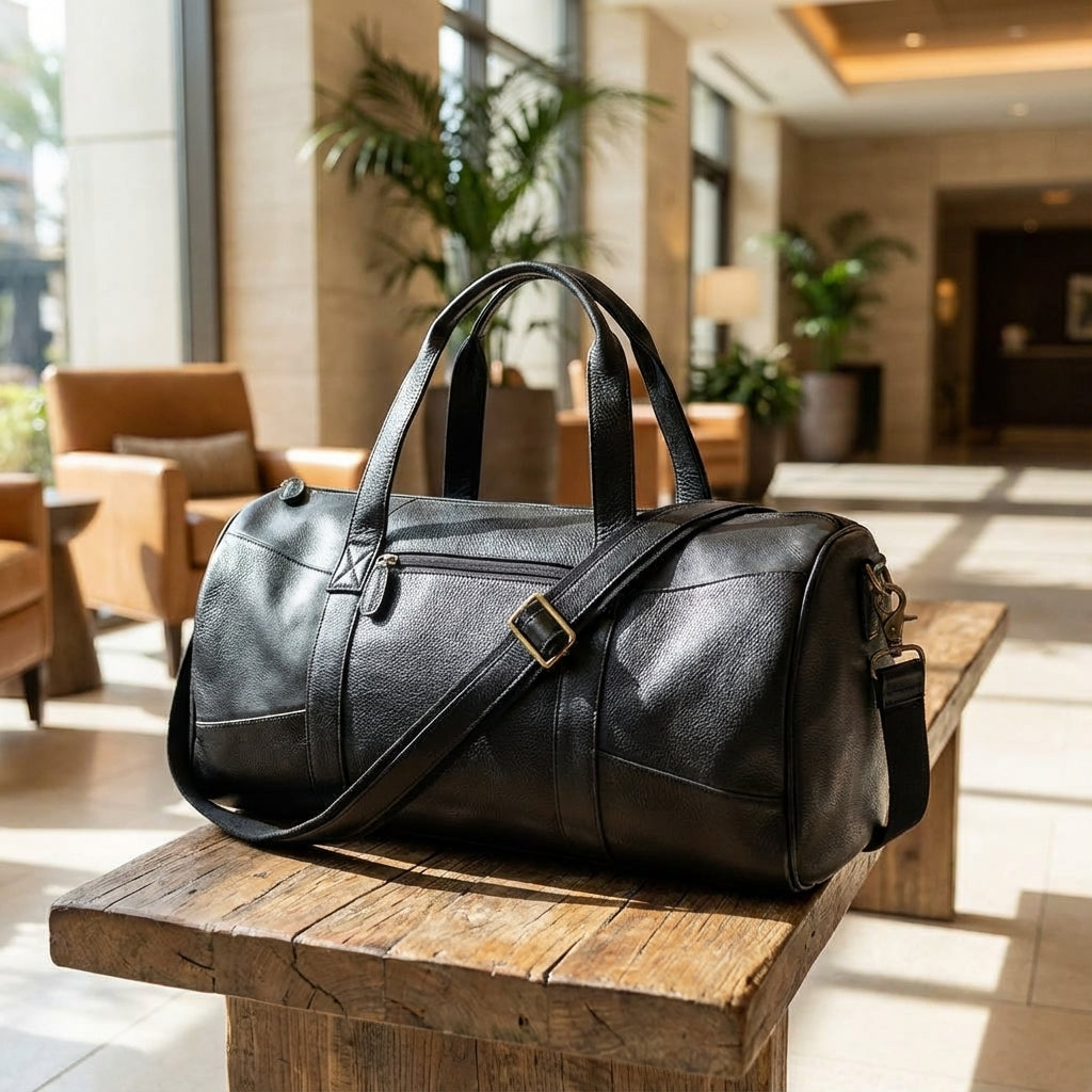 Unisex Weekender Bag with Shoulder Strap – Spacious and Stylish