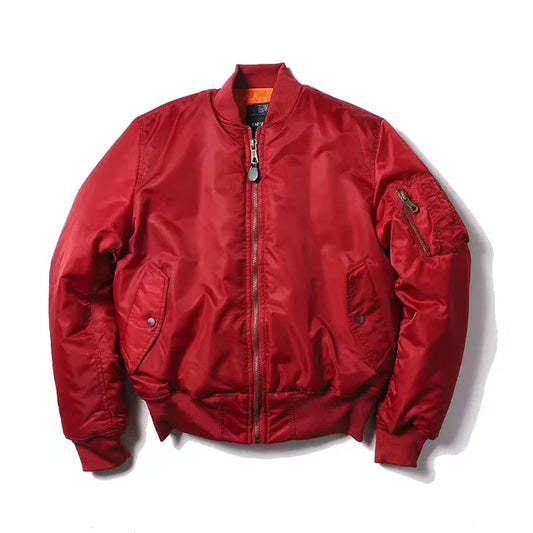 Unisex Zip-Up Bomber Jacket