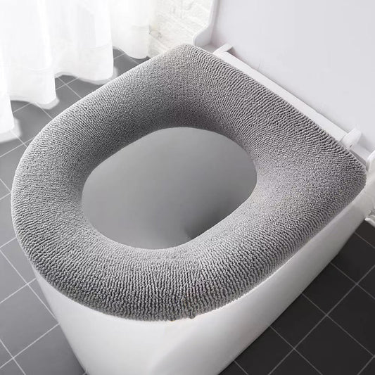 Universal Soft Warm Toilet Seat Cushion for Bathroom Comfort