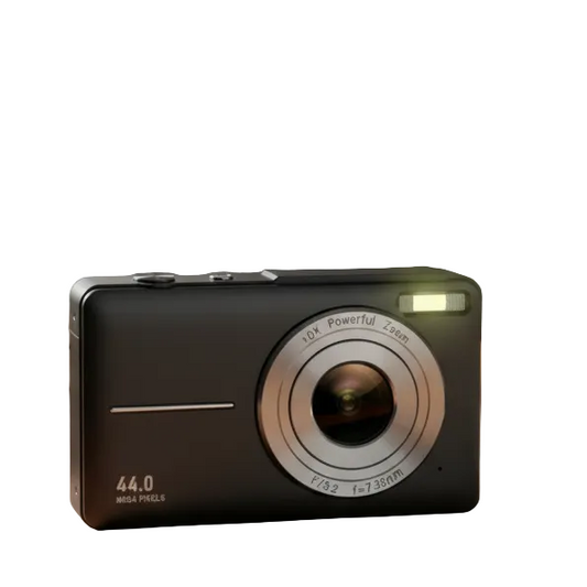 Vintage Digital Camera with Modern Features