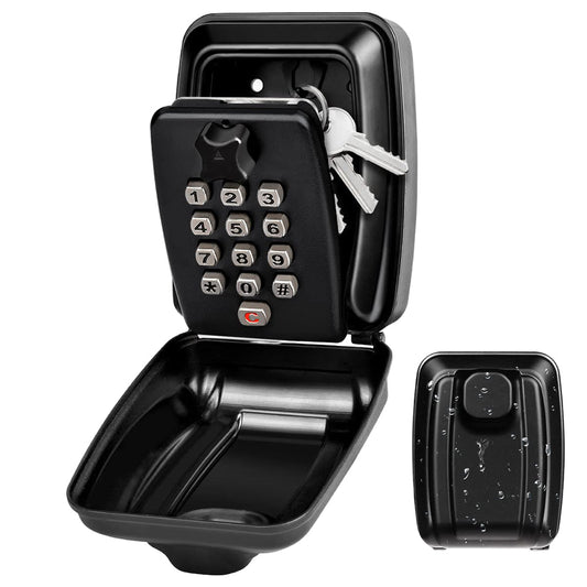 Wall-Mounted Key Lock Box – Secure Outdoor Key Storage
