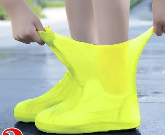 Waterproof Non-Slip Silicone Overshoes - Reusable Rain Covers for Outdoor Protection